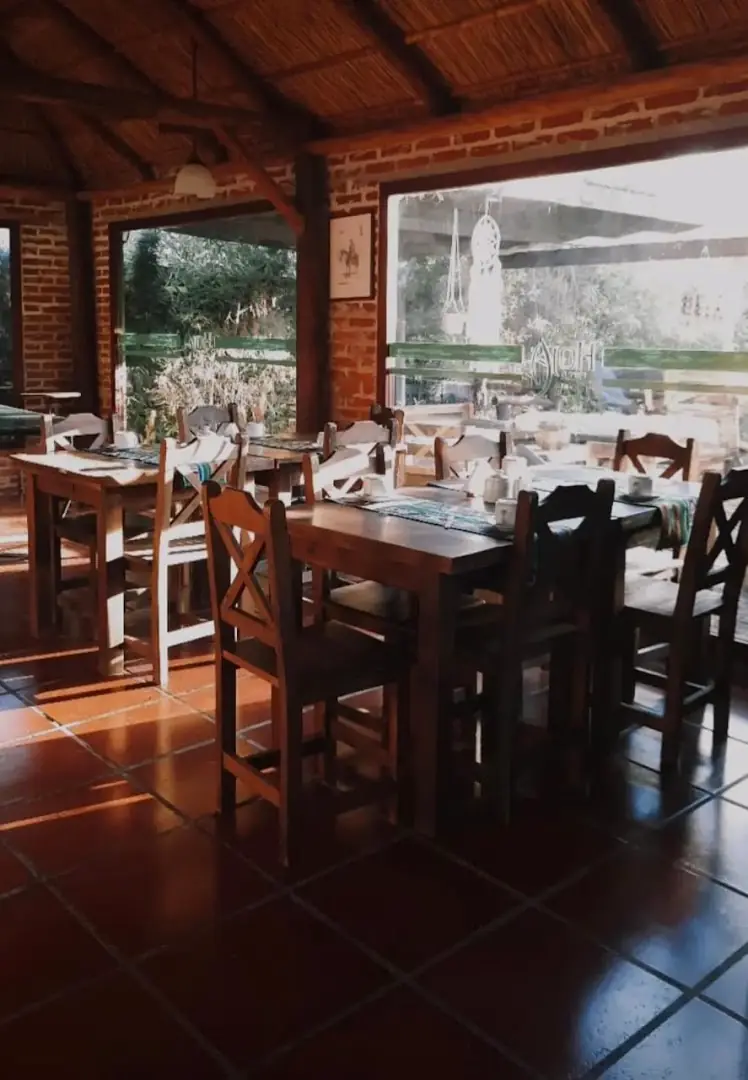 Las mesas del Club House.