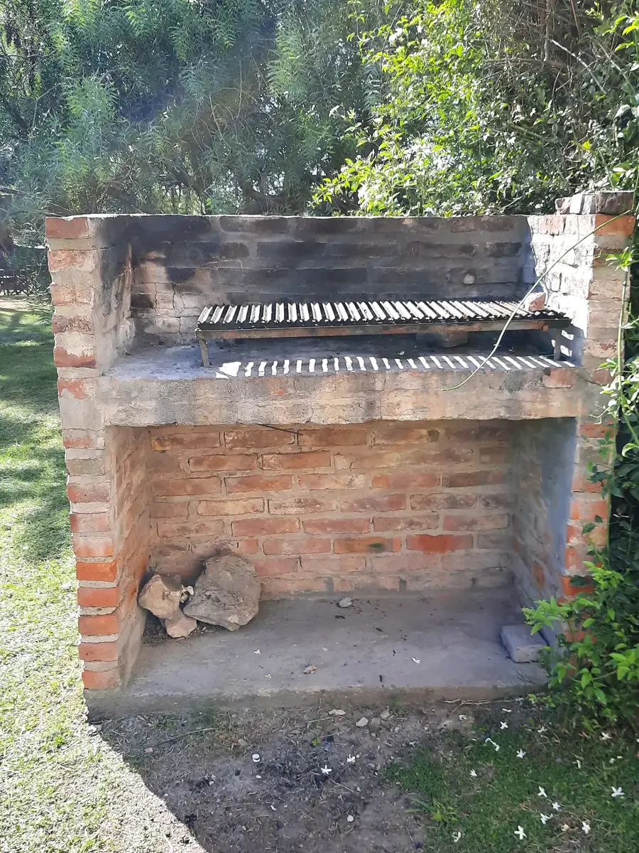 La parrilla de ladrillo, en Violeta.